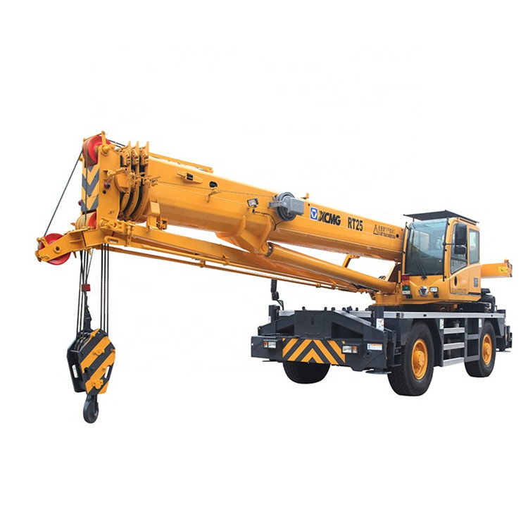 XCMG Official 25 ton rough terrain crane RT25 4 wheel rough terrain cranes for sale